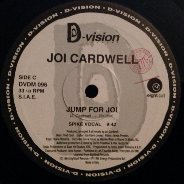 Joi Cardwell - Jump For Joi | D:vision Records (DVDM 096) - 5