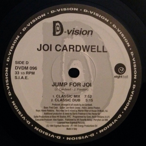 Joi Cardwell - Jump For Joi | D:vision Records (DVDM 096) - 6