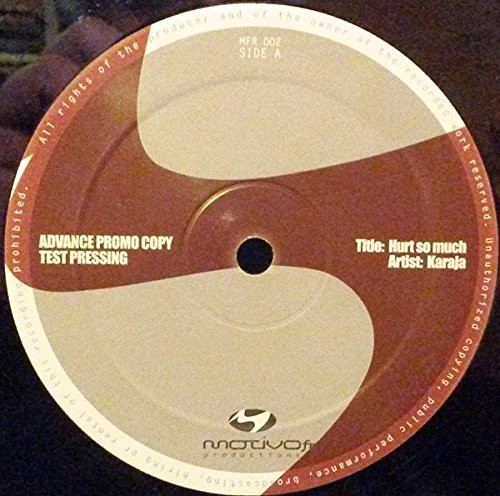 Karaja - Hurt So Much | Motivo Productions (France) (MFR 002) - 2 Karaja - Hurt So Much | Motivo Productions (France) (MFR 002) - 2