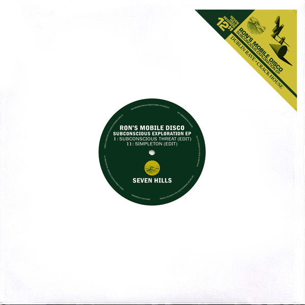 Ron's Mobile Disco - Subconscious Exploration EP | Seven Hills (SHRR02) - main