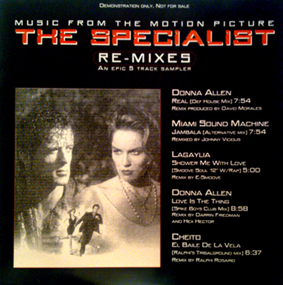 Various - The Specialist: The Remixes | Epic (XPR 2124)