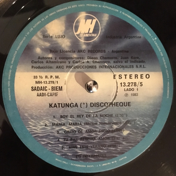 Katunga - Discotheque | Music Hall (13.278-5) - 3