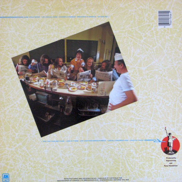 Supertramp - Breakfast In America | A&M Records (SP-3708) - 2 Supertramp - Breakfast In America | A&M Records (SP-3708) - 2