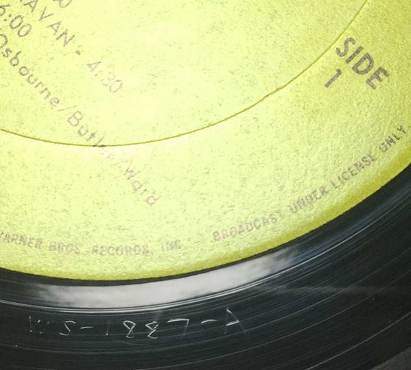 Black Sabbath - Paranoid | Warner Bros. Records (WS 1887) - 10 Black Sabbath - Paranoid | Warner Bros. Records (WS 1887) - 10