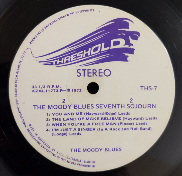 The Moody Blues - Seventh Sojourn | Threshold (THS 7) - 5 The Moody Blues - Seventh Sojourn | Threshold (THS 7) - 5