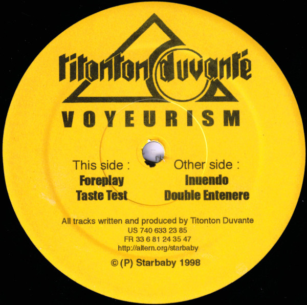 Titonton Duvanté - Voyeurism | Starbaby (SBLP001)