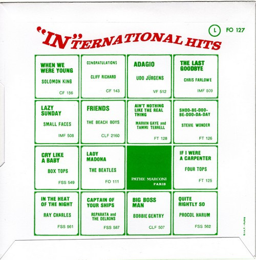 The Beatles - Hey Jude | Odeon (FO 127) - 2