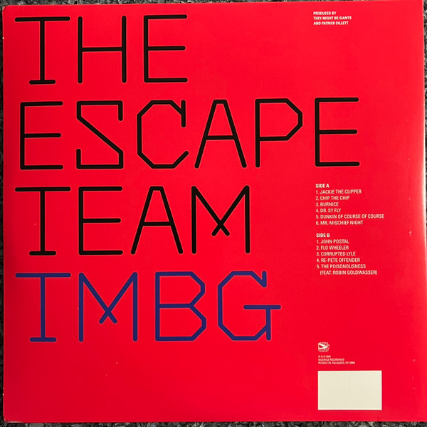 They Might Be Giants - The Escape Team | Idlewild Recordings (IDLE145LP) - 4 They Might Be Giants - The Escape Team | Idlewild Recordings (IDLE145LP) - 4