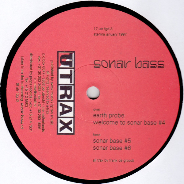 Sonar Base - Sonar Bases 4 - 10 | U-Trax (17 UTR FDG 3) - 3