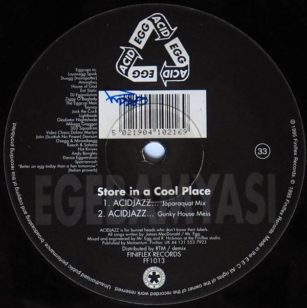 Ege Bam Yasi - Store In A Cool Place | Finiflex (FF1013) - 2