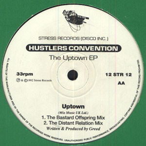 Hustlers Convention - The Uptown EP | Stress Records (12 STR 12) - 3 Hustlers Convention - The Uptown EP | Stress Records (12 STR 12) - 3
