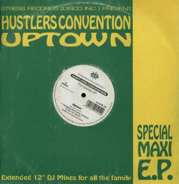 Hustlers Convention - The Uptown EP | Stress Records (12 STR 12) - main Hustlers Convention - The Uptown EP | Stress Records (12 STR 12) - main