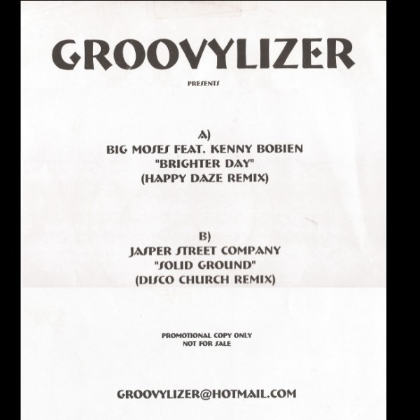 Big Moses Feat. Kenny Bobien / Jasper Street Company - Brighter Day / Solid Ground | Not On Label (none) - main Big Moses Feat. Kenny Bobien / Jasper Street Company - Brighter Day / Solid Ground | Not On Label (none) - main