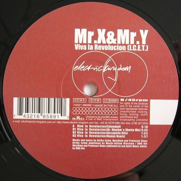 Mr.X&Mr.Y - Viva La Revolucion | Electric Kingdom (E.K.#008) - 3 Mr.X&Mr.Y - Viva La Revolucion | Electric Kingdom (E.K.#008) - 3