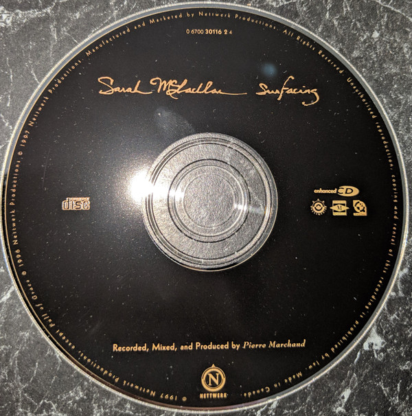 Sarah McLachlan - Surfacing | Nettwerk (0 6700 30116 2 4) - 3 Sarah McLachlan - Surfacing | Nettwerk (0 6700 30116 2 4) - 3