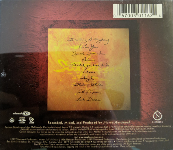 Sarah McLachlan - Surfacing | Nettwerk (0 6700 30116 2 4) - 2 Sarah McLachlan - Surfacing | Nettwerk (0 6700 30116 2 4) - 2