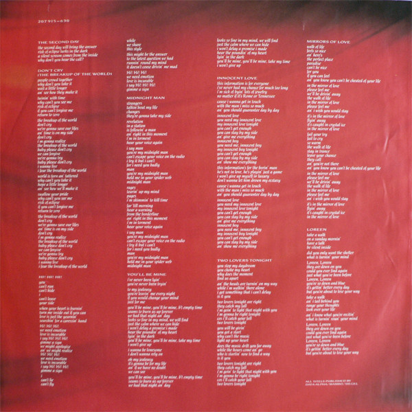 Sandra - Mirrors | Virgin (207 915) - 6