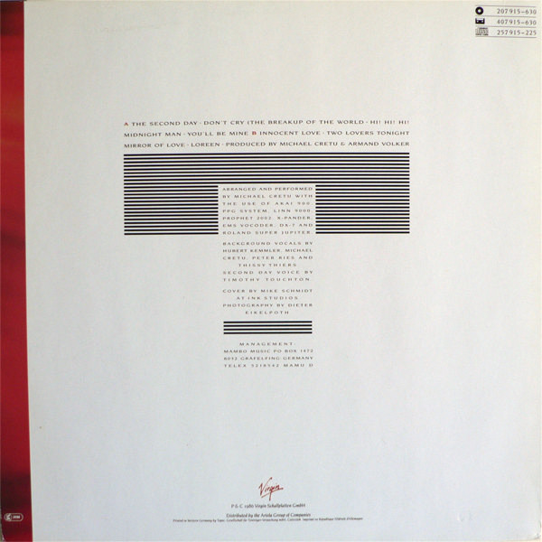 Sandra - Mirrors | Virgin (207 915) - 2