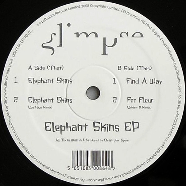 Glimpse - Elephant Skins EP | Leftroom (Left015)