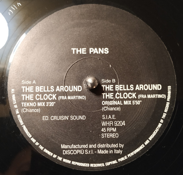 The Pans - The Bells Around The Clock | WR (Wolf Records) (WHR 9204) - main The Pans - The Bells Around The Clock | WR (Wolf Records) (WHR 9204) - main