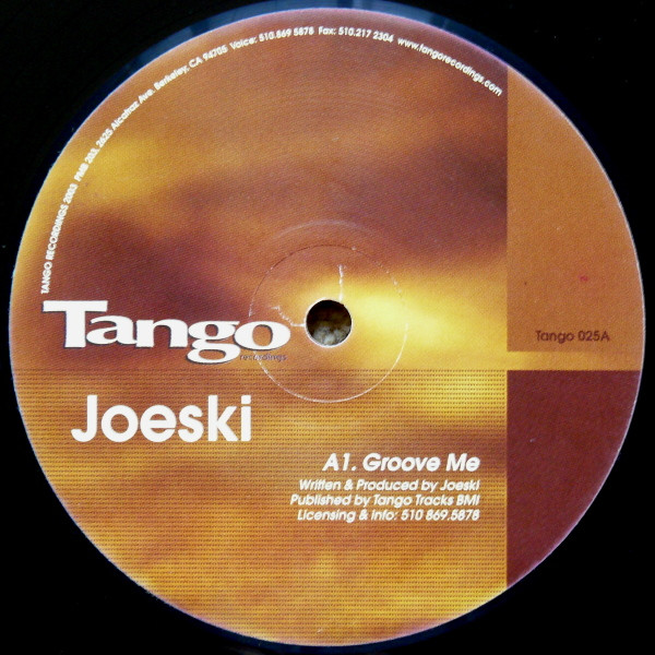 Joeski - Groove Me | Tango Recordings (TANGO 025) - 3