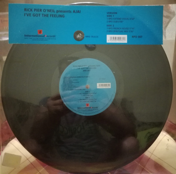 Rick Pier O'Neil Presents Ajai - I've Got The Feeling | RPO Traxx (RPO 007)