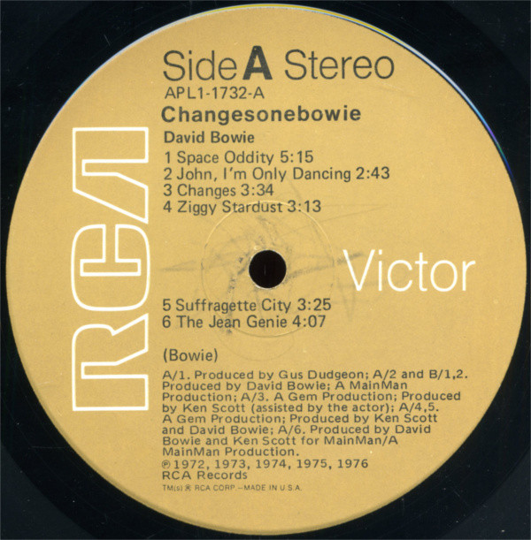 ChangesOneBowie