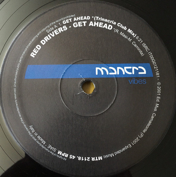 Red Drivers - Get Ahead | Mantra Vibes (MTR 2118)