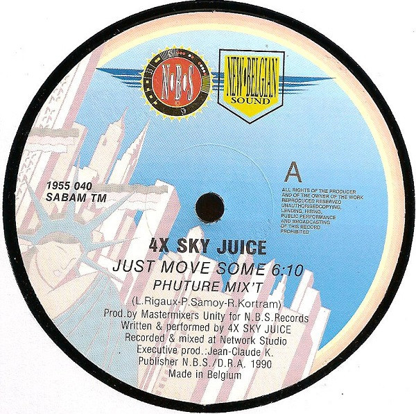 4 X Sky Juice - Just Move Some | N.B.S. Records (1955040) - 3 4 X Sky Juice - Just Move Some | N.B.S. Records (1955040) - 3