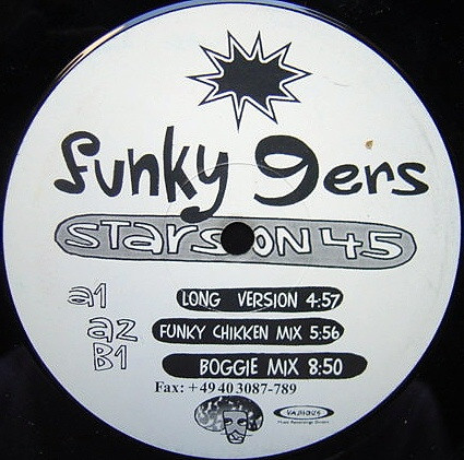 Funky 9ers - Stars On 45 | King Size Records (Kingsize 013) - 2