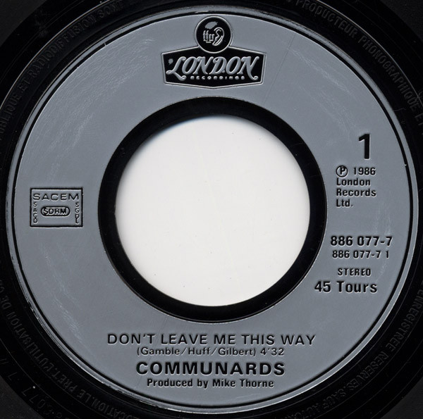 Don't Leave Me This Way