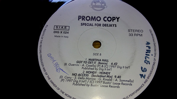 Various - Promo Copy | Dig It International (DIG X 024)
