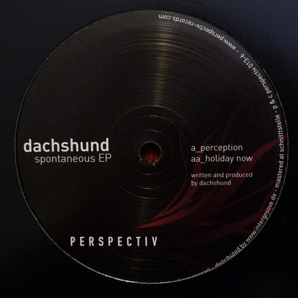 Dachshund - Spontaneous EP | Perspectiv (PSPV013-6)