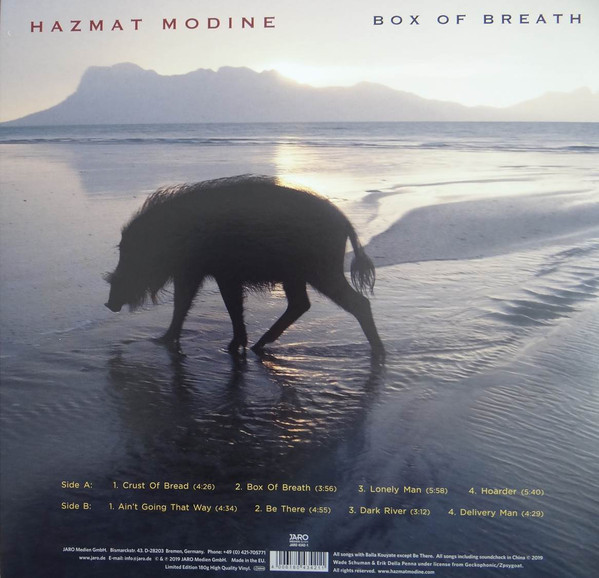 Hazmat Modine - Box Of Breath | Jaro (JARO 4342-1) - 2 Hazmat Modine - Box Of Breath | Jaro (JARO 4342-1) - 2