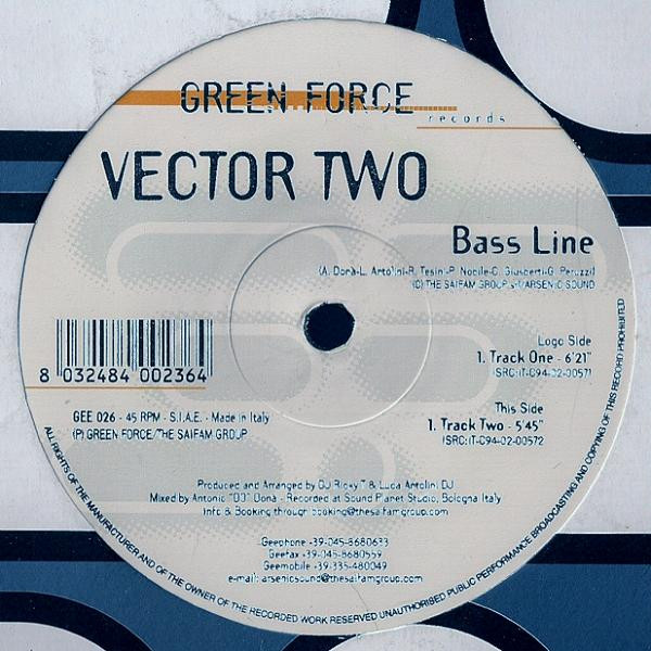 Vector Two - Bass Line | Green Force (GEE 026) - main Vector Two - Bass Line | Green Force (GEE 026) - main