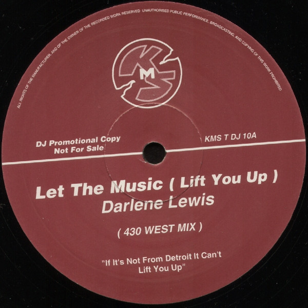 Darlene Lewis - Let The Music (Lift You Up) | KMS (KMS T DJ 10)