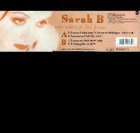 Sarah B - Who Wants To Live Forever | EastWest (3984-20677-0) - main