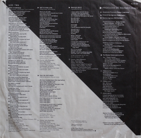 Pointer Sisters - Black & White | Planet (PL 52 300) - 6