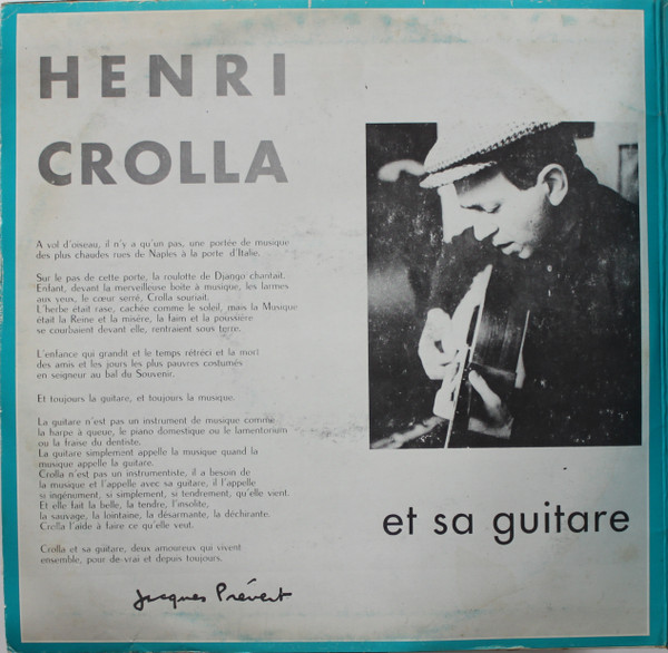 Henri Crolla - Il Était Une Fois À Paris Et New-York | Vega (8 601 02) - 2 Henri Crolla - Il Était Une Fois À Paris Et New-York | Vega (8 601 02) - 2