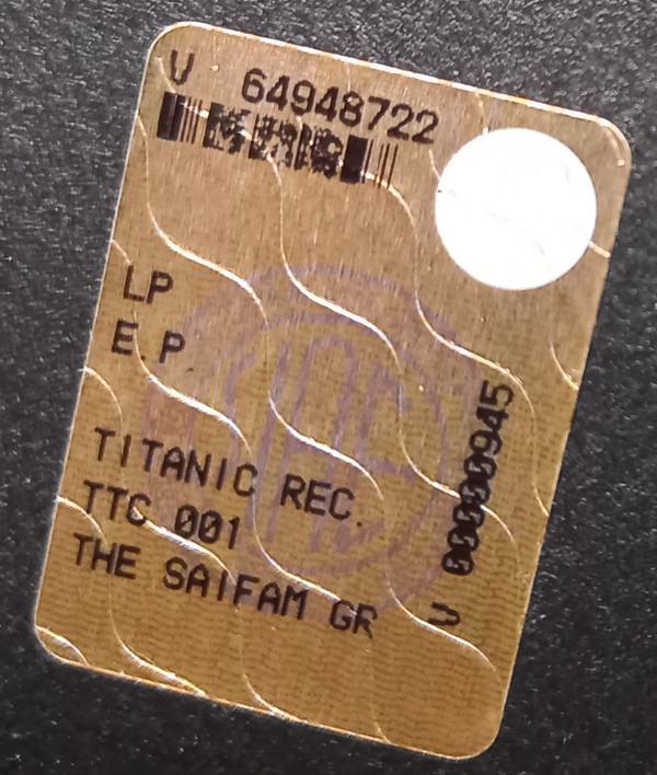 K-Traxx - E.P. | Titanic Records (TTC 001) - 4