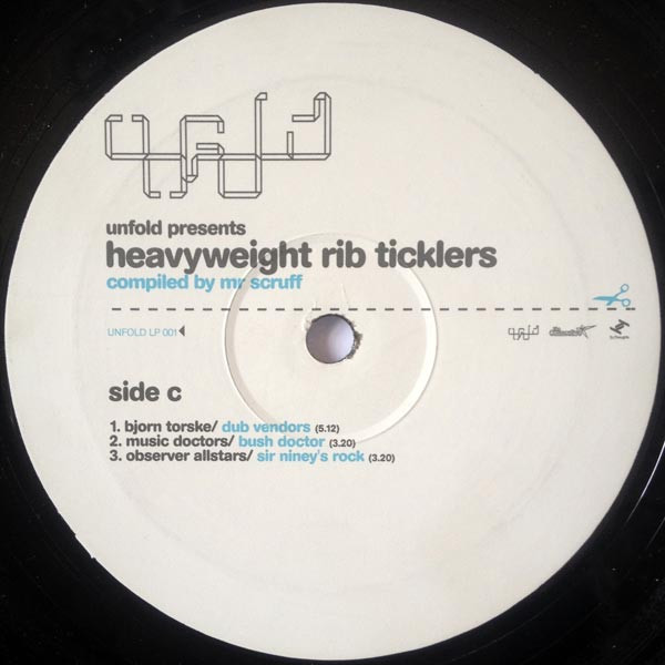 Mr. Scruff - Heavyweight Rib Ticklers | Unfold Recordings (UNFOLD LP 001) - 3
