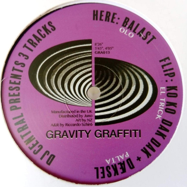 Central - DJ Central Presents 3 Tracks | Gravity Graffiti (GRA013) - main