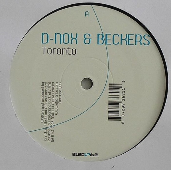 D-Nox & Beckers - Toronto / Dextro | Electribe (Electribe 036) - main D-Nox & Beckers - Toronto / Dextro | Electribe (Electribe 036) - main