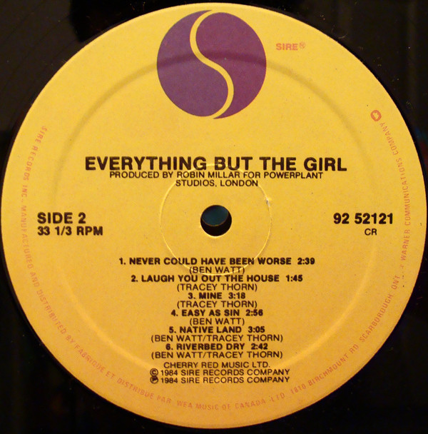 Everything But The Girl - Everything But The Girl [Vinyl] | Blanco Y Negro (92 52121) - 4