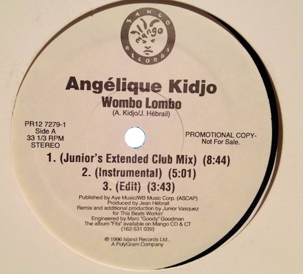 Angélique Kidjo - Wombo Lombo | Mango (PR12 7279-1) - 2 Angélique Kidjo - Wombo Lombo | Mango (PR12 7279-1) - 2