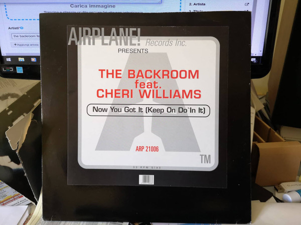 The Backroom Feat. Cheri Williams - Now You Got It (Keep On Do In It) | Airplane! Records (ARP 21006)