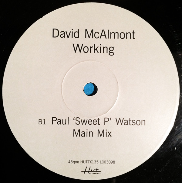 David McAlmont - Working | Hut Recordings (HUTTX135) - 6 David McAlmont - Working | Hut Recordings (HUTTX135) - 6