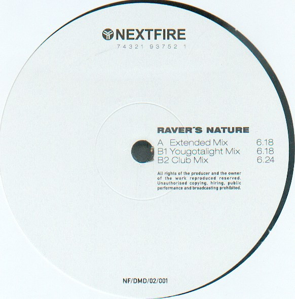Raver's Nature - Hands Up Ravers 2002 | Nextfire Recordings (NF/DMD/02/001)