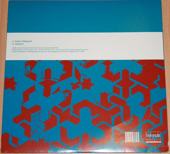 Heinrichs & Hirtenfellner - Bazar Inflagranti | Highgrade Records (Highgrade 051) - 2 Heinrichs & Hirtenfellner - Bazar Inflagranti | Highgrade Records (Highgrade 051) - 2