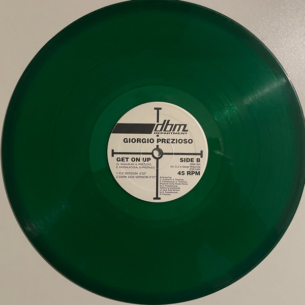 Prezioso - Get On Up | DBM Department (DBM 003) - 3